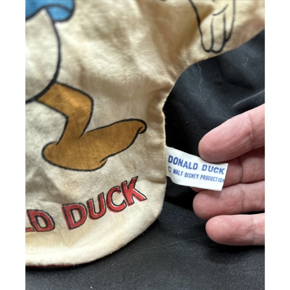 1950's Vintage Donald Duck Hand Puppet Walt Disney Production Japan Excellent 5M - Picture 6 of 14